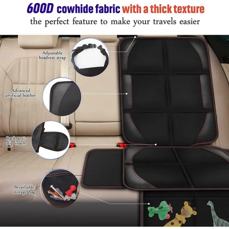 For Tesla Model 3 Y Car Seat C - Leather Car Seat Cover avis et prix
