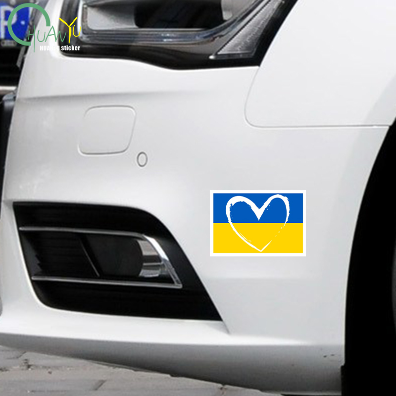 Sign Car Sticker Ukraine Sunfl - Car Accessories Uk avis et prix