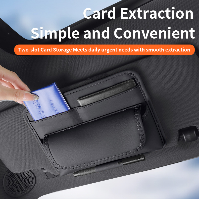 Car Sun Visor Organizer Card G - Car Accessories Outside avis et prix
