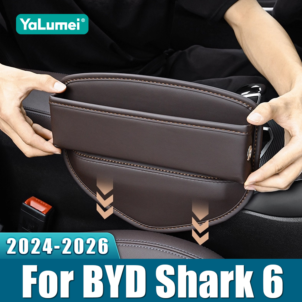 For BYD Shark 6 2024 2025 2026 - Leather Car Seat Cover avis et prix