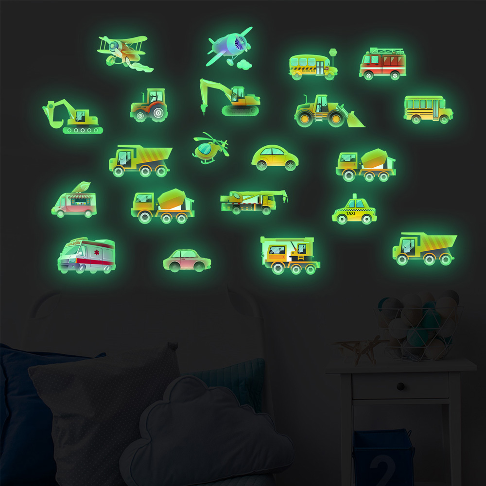 Luminous Car Wall Sticker 21Pc - Car Accessories Outside avis et prix
