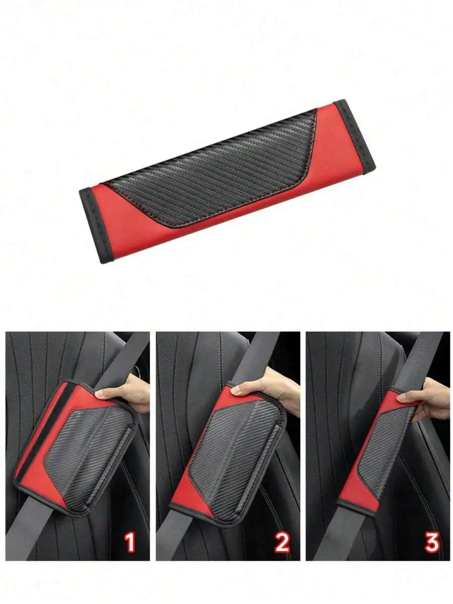 2pcs Universal Car Seat Belt S - Leather Car Seat Cover avis et prix