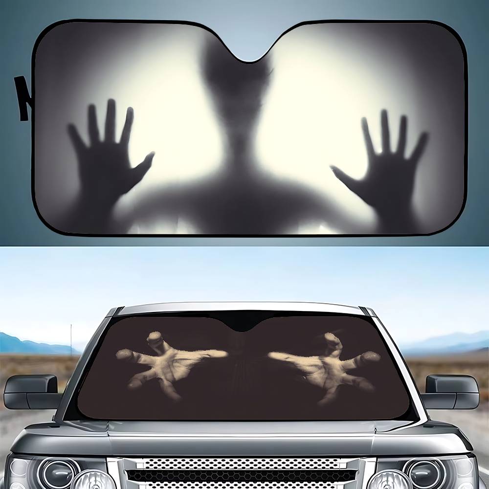 Creepy Ghost Hand Light Car Su - Car Accessories Outside avis et prix