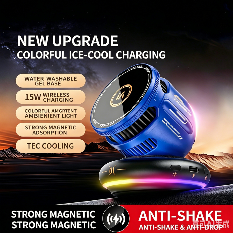 Magnetic Car Wireless Charger  - Wireless Car Charger avis et prix