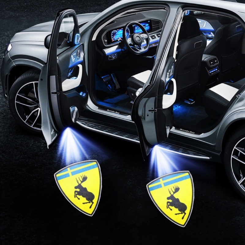 Car LED Door Welcome Lights La - Volvo Car Accessories Xc90 avis et prix