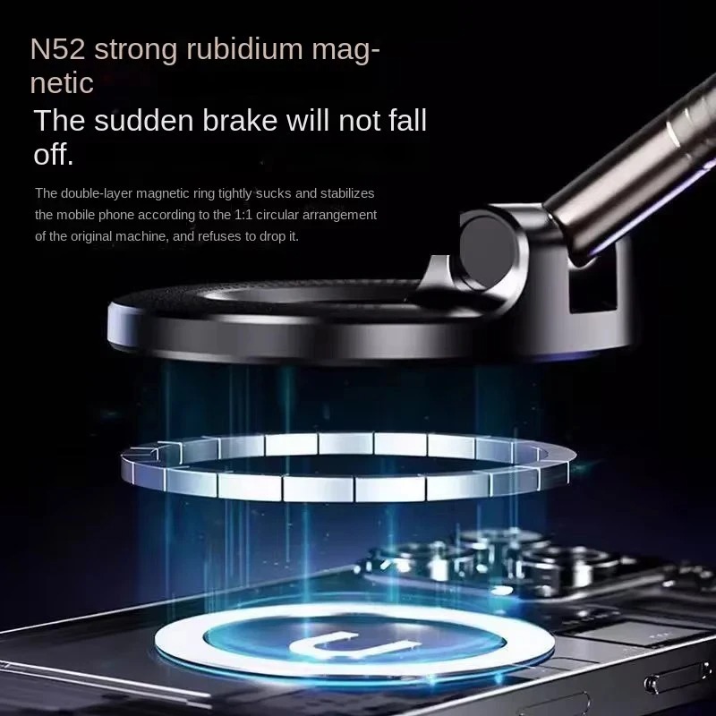 Magnetic Car Phone Holder Vacu - Wireless Car Charger avis et prix