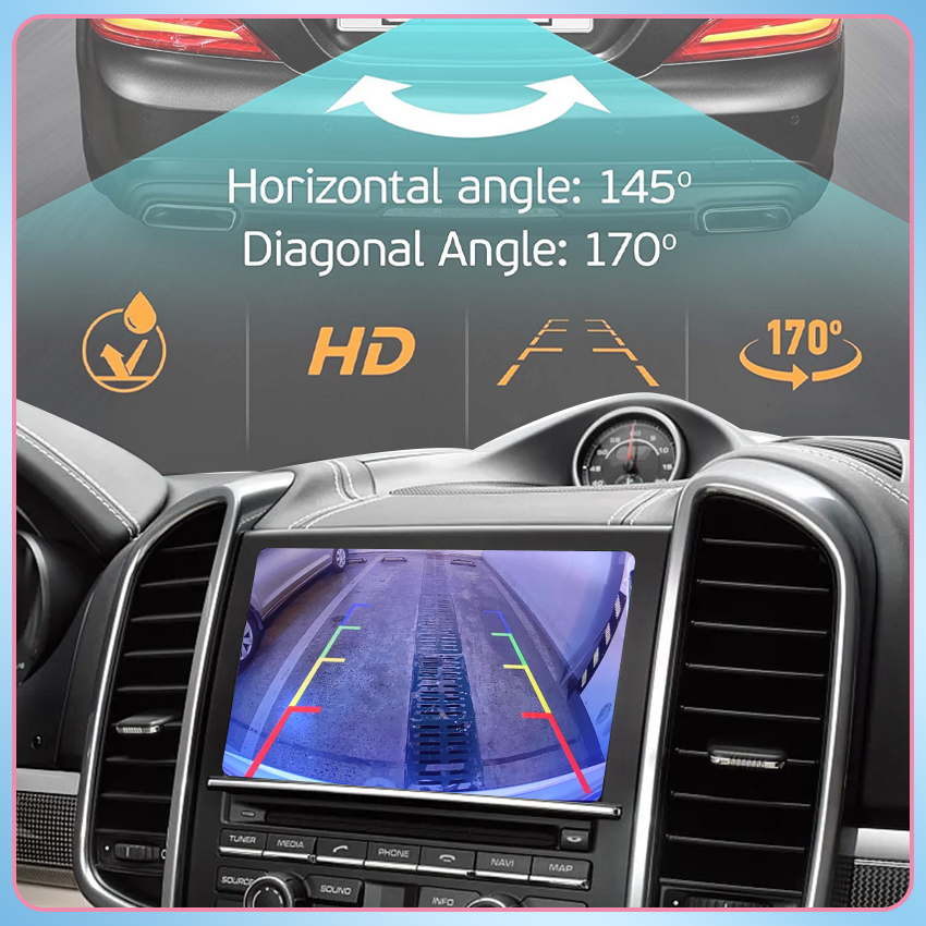 HD CCD 170°Fisheye Rear View C - Car Accessories Xl avis et prix