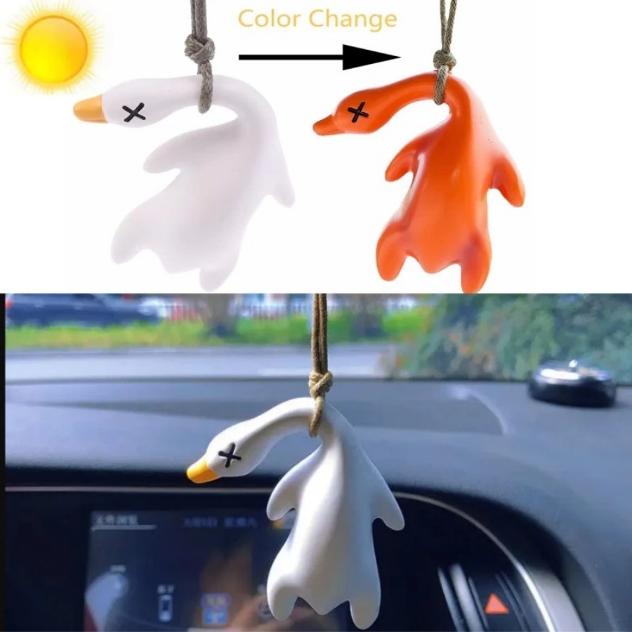 Color Change Duck Car Ornament - Car Blind Spot Mirror avis et prix