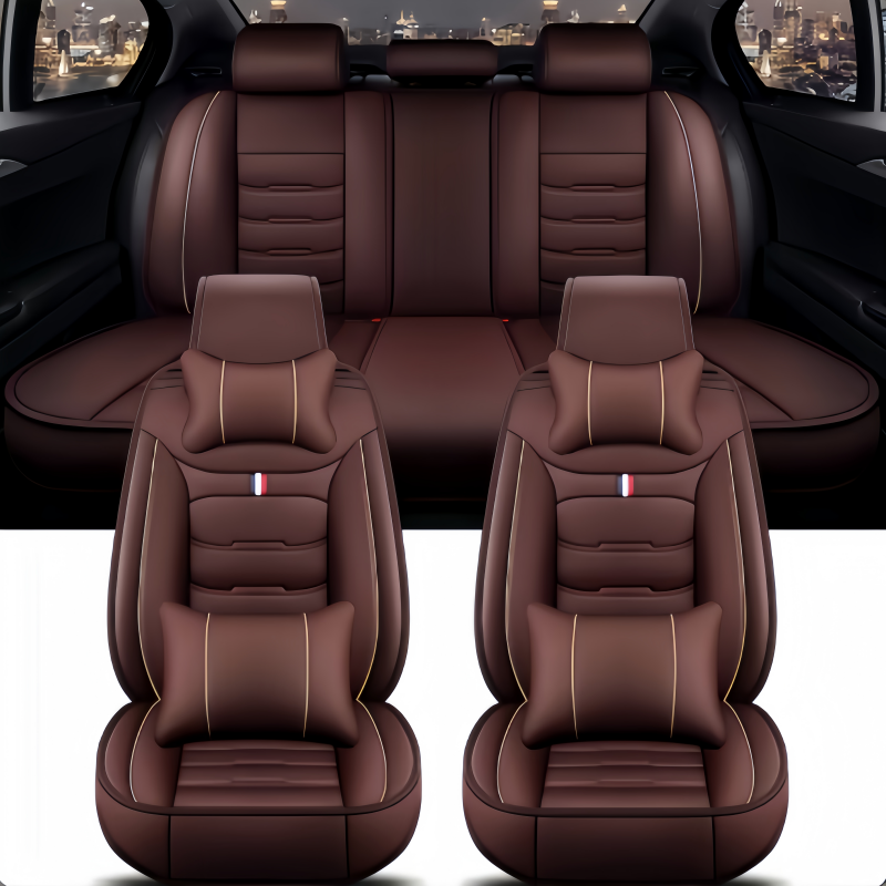 Seat Covers Pu Leather Car Sea - Leather Car Seat Cover avis et prix