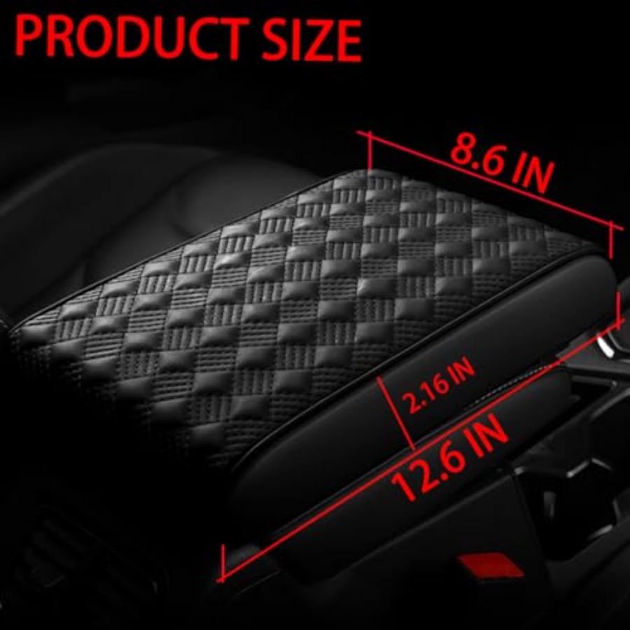 Car Armrest Cushion, Automotiv - Leather Car Seat Cover avis et prix