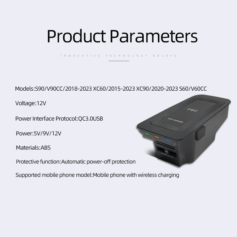 Car wireless charger For volvo - Volvo Car Accessories Xc90 avis et prix