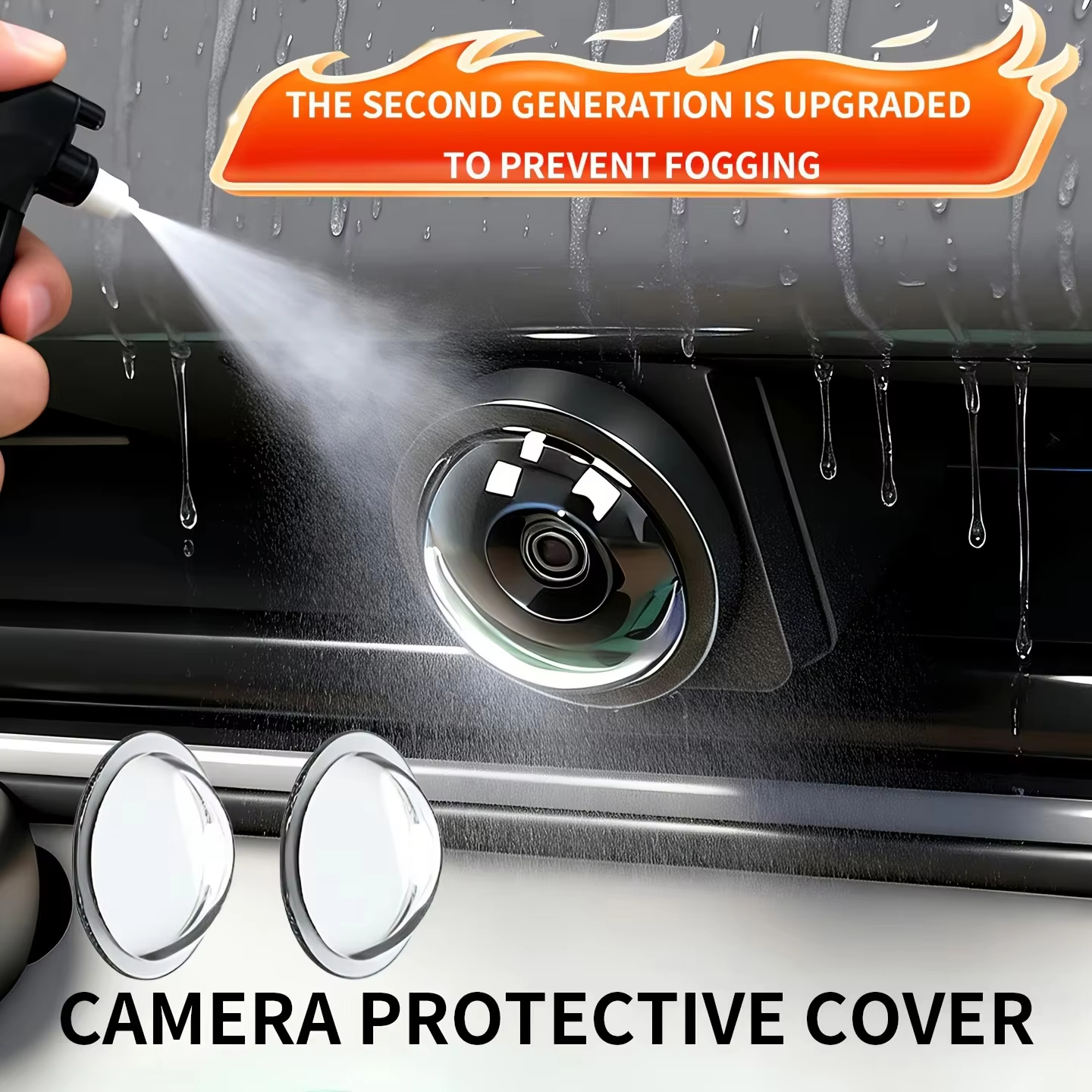 2PCS Car Camera Lens Protector - Rear Camera For Car avis et prix