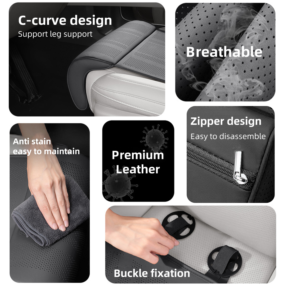 Car Seat Cushion Leg support F - Leather Car Seat Cover avis et prix