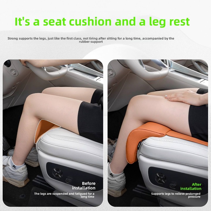 All-Season Luxury Car Leg Rest - Leather Car Seat Cover avis et prix