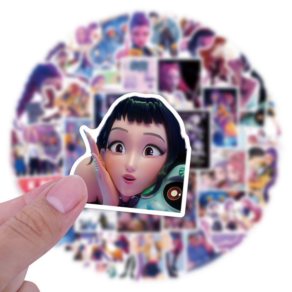 55/110pcs K-Pop Anime cartoon  - Car Accessories Outside avis et prix