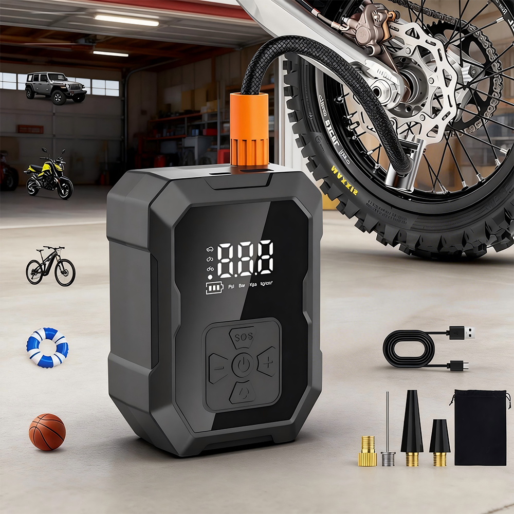 YIJU Mini Air Pump Tire Inflat - Car Portable Tire Inflator avis et prix